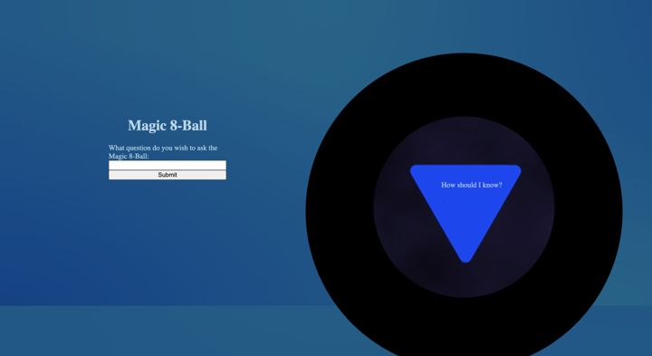 Magic 8 Ball app